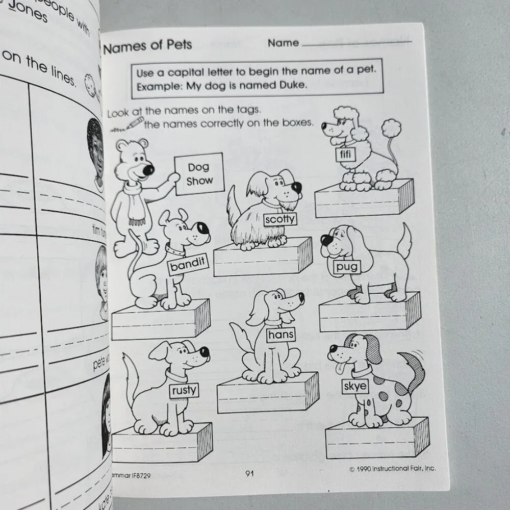 Carson Dellosa Grammar Reproducible Activities Workbook Grade 1-2 Activity Book
